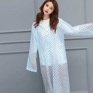 [아우트]거실화 여행우의 골프우비 오토바이우비