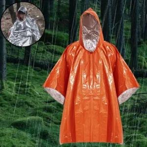야외 판초우의 은박담요 은박우비 경량 안전 배낭여행