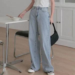 [아우트]루즈핏 청바지 데님 일자핏 바지