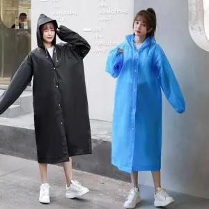 [아우트]여성레인코트 좋은 EVA 레인코트 우비