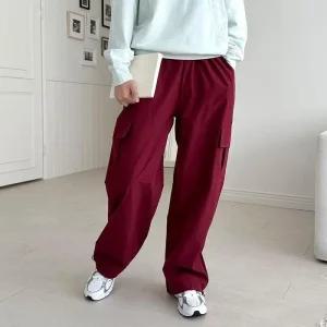 [아우트]지킨 여자 카고 카고팬츠 와이드 Y2K