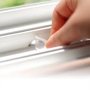 미세물구멍방충망 화이트 5P F 샷시 창문 모기장 벌레 차단 스티커 틈새막이 테이프