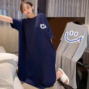 [아우트]넉넉한 반팔롱원피스 반팔 롱 원피스