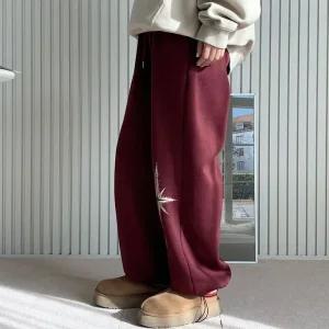 [아우트]허리 밴딩 여자아이스바지 스트링 팬츠