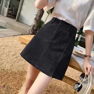 [아우트]예쁜 절개 짧은 머메이드스커트 스커트