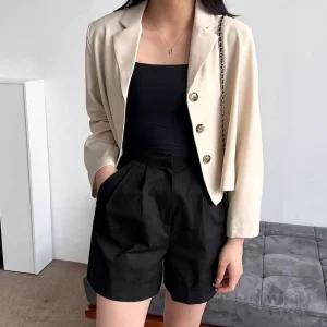 [아우트]자켓 마 여성자켓 린넨 여름 재킷 정장 4색