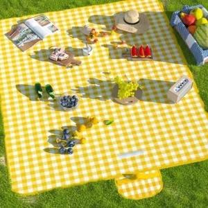 해변 캠핑 나들이 용품 돗자리 매트 빅사이즈 대형 8인용 접이식 손잡이 다용도