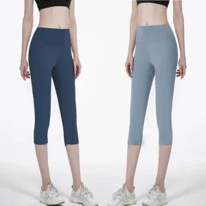 [아우트]여자레깅스 필라테스복 7부레깅스 3컬러