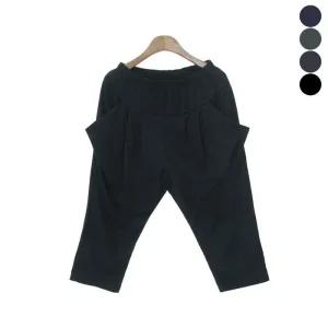 [아우트]밴딩 배기팬츠 남성 시원한바지 7부