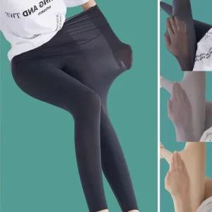 [아우트]얇은 소재 무발 줌바레깅스 여름 긴 레깅스