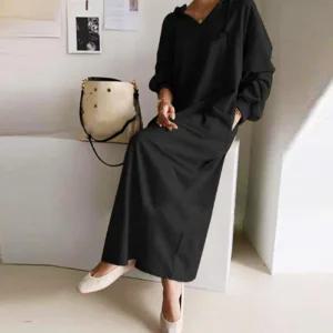 [아우트]원피스 캐주얼원피스 후드면원피스