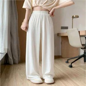 [아우트]여름 밴딩팬츠 플리츠바지 통바지 3