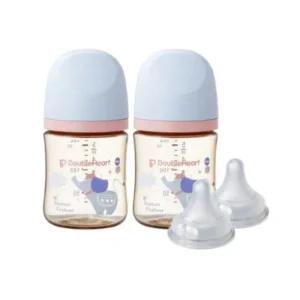 더블하트 신생아 젖병 노꼭지 트윈팩 젖꼭지 S 코끼리