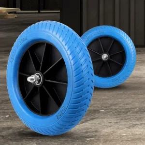 발포바퀴 13 Atype 산업용 고하중캐스터 이동손수레 우레탄 소형 CASTER