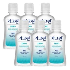 제로 구강 청결제 100ml x 6개 세정제 오리지날 제거