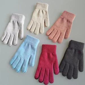 /신상오픈런 여성 겨울 방한 장갑 무지컬러 손 컬러 장갑