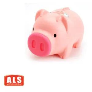 [알티피아]마키 팬시 돼지 저금통 왕대형 핑크