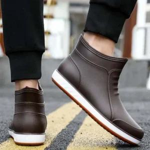 남성 장마철 패션장화 무광 방수장화 레인부츠 작업화 남성장화 레인부츠 장마철신발 여름장화 패션장화