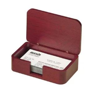 우드클럽 탁상용 명함통 1315WDM/111x73x39mm (1개) 소모품