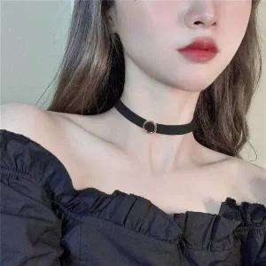 [콩심팥심]데일리 링 초커 목걸이