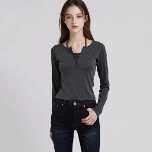 부루앤쥬디 홀터넥단가라레이어드티 BBRKTS105P