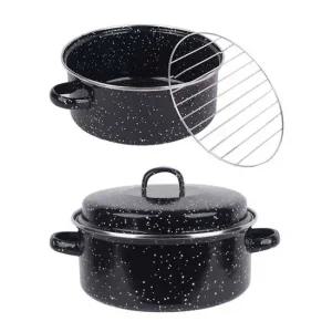 법랑 직화구이 냄비 24cm