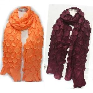 [콩심팥심]손수건마니아 입체모양 가을 스카프 여성 부드러운 머플러 겨울