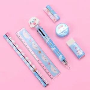 신학기 산리오 캐릭터즈 케이스 문구세트 시나모롤