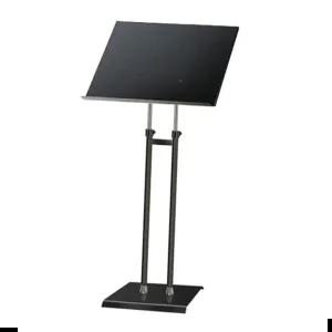 사각받침 600mm 거치대 안내판 강연대 메뉴판 철제 받침 사각