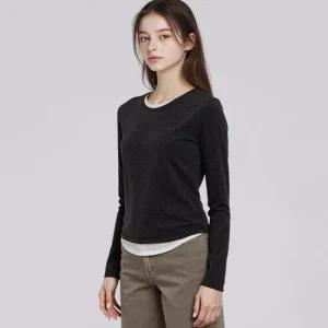 부루앤쥬디 배색레이어드티셔츠 BBRKTS103D