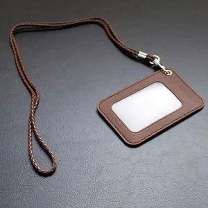 [콩심팥심]사원증 목걸이 카드 케이스 지갑 릴홀더