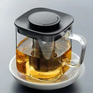 [골드스마일]게더릭 네모 내열유리 차포트 (1L)