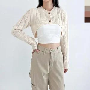 볼레로 여자 가디건 1055 코디 니트 원피스