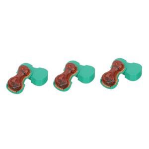 음악가와 초보자를 위한 바이올린 음색 연주를 현악기 유지보수용 더스트 로진 투명 3pcs