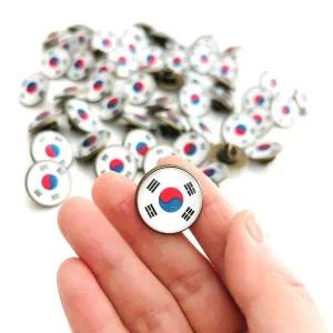 [골드스마일]태극기 대한민국 브로치 뱃지