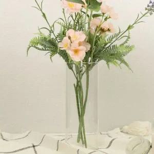 [골드스마일]마카 유리 화병 꽃병 인테리어 오브제 꽃병 850ml 2P