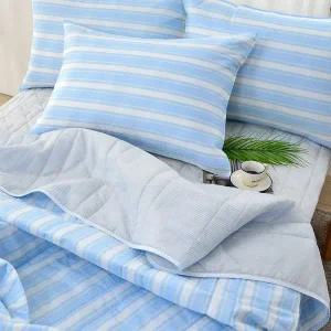 [골드스마일]엘리 스트라이프 듀라론냉감 이불패드세트 3color SS