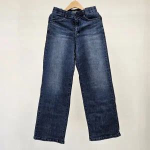 [하프클럽/]빅사이즈 510 와이드켓워싱데님팬츠 DLOS892