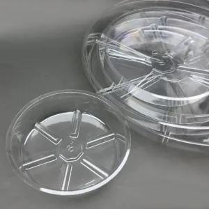 고품질 PET 투명 동그라미 화분받침대 PK200 장식 (WE3AB20)