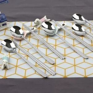 DMK 스테인리스 러블리 하트 수저 5P (W163C66)