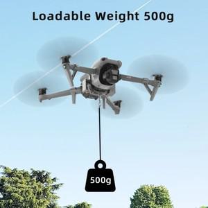 DJI Air 3 드론 던지기 낚시 미끼/결혼 반지 선물 제공/생명 구조 액세서리용 BRDRC LED 제어 에어드롭 시