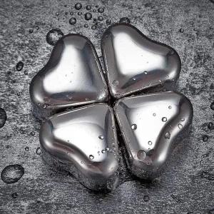 [골드스마일]스텐얼음 아이스큐브 하트 녹지않는얼음