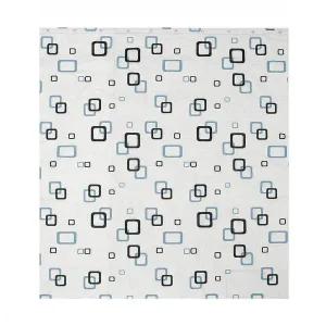 [골드스마일]스퀘어 패턴 욕실커튼 화장실 샤워 커튼