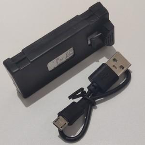 장애물 회피 드론 D6 에어 접이식 RC 쿼드콥터 예비 부품, USB 충전 와이어, 3.7V 1800mAh 리튬 배터리, 신