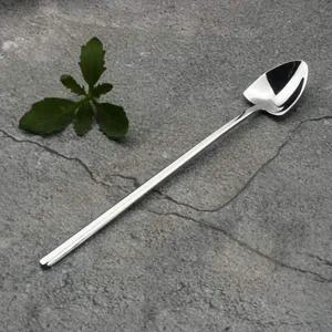 [골드스마일]롱 스텐 티스푼 커피 디저트 스푼 믹싱