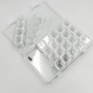 고품질 분리형 플라스틱 보관함 정리 케이스 쥬얼리 귀걸이 (WE4A4C3)
