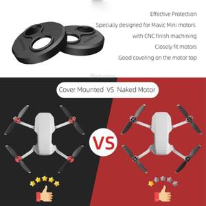 DJI Mini 3 Pro 엔진 용 4pcs 알루미늄 모터 캡 4 보호 드론 액세서리 방진 커버