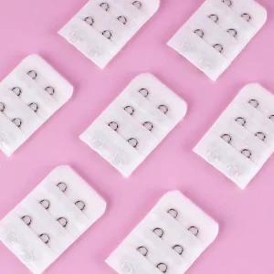 고품질 브라연장후크 2버튼 화이트 (WE4C613)