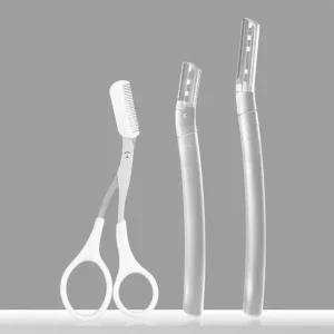 고품질 남자 여자 눈썹 정리 세트 키트 투명형 눈썹미용 3종 (WE4C677)