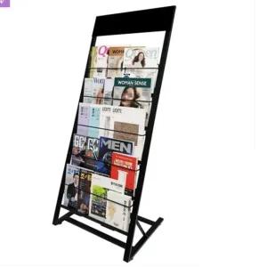 고품질 홍보물진열대 팜블렛꽂이 잡지거치대 2열5단 수납가구 (WE51B1F)